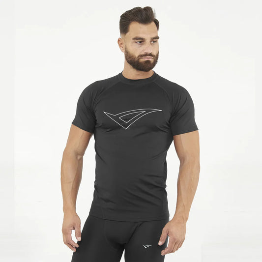 Legea Ironboy Short Sleeve Compression Top Black