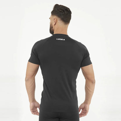 Legea Ironboy Short Sleeve Compression Top Black