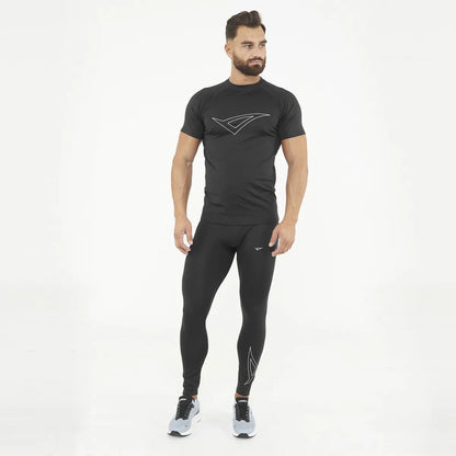 Legea Ironboy Short Sleeve Compression Top Black