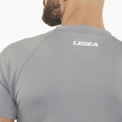 Legea Ironboy Short Sleeve Compression Top Grey