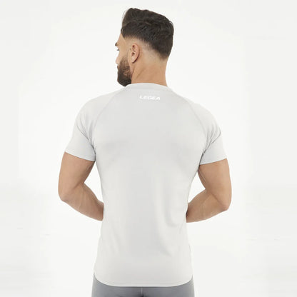 Legea Ironboy Short Sleeve Compression Top Light Grey