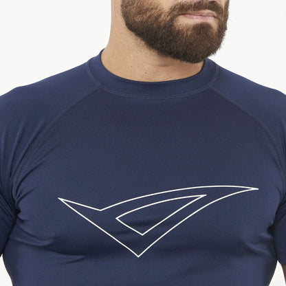 Legea Ironboy Short Sleeve Compression Top Navy