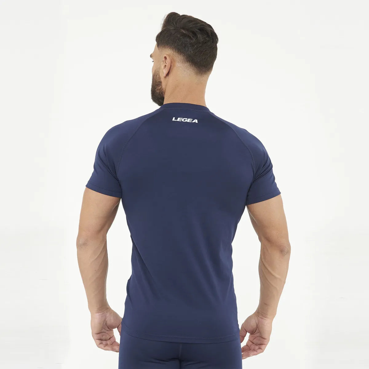 Legea Ironboy Short Sleeve Compression Top Navy