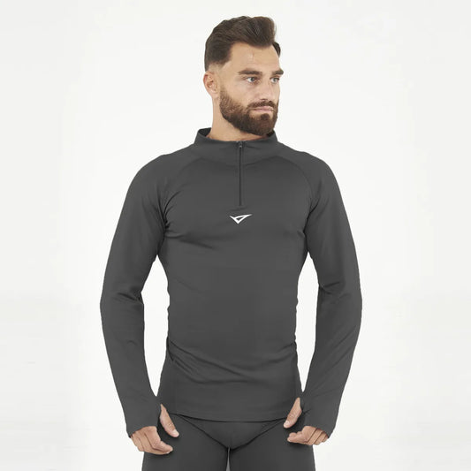 Legea Ironboy Turbo Long Sleeve Compression Top Black