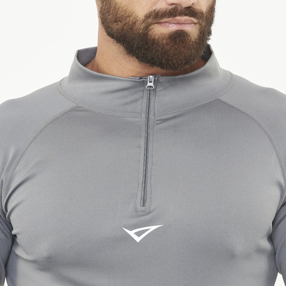 Legea Ironboy Turbo Long Sleeve Compression Top Grey