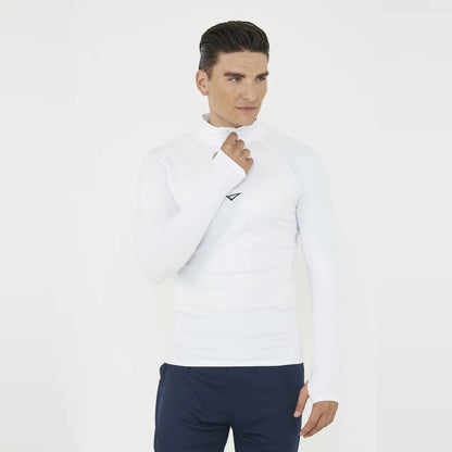 Legea Ironboy Turbo Long Sleeve Compression Top White