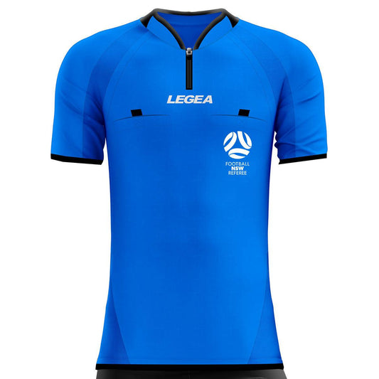 Central Coast Football Referees Arbitro Drive Referee Jersey Blue - Legea Australia