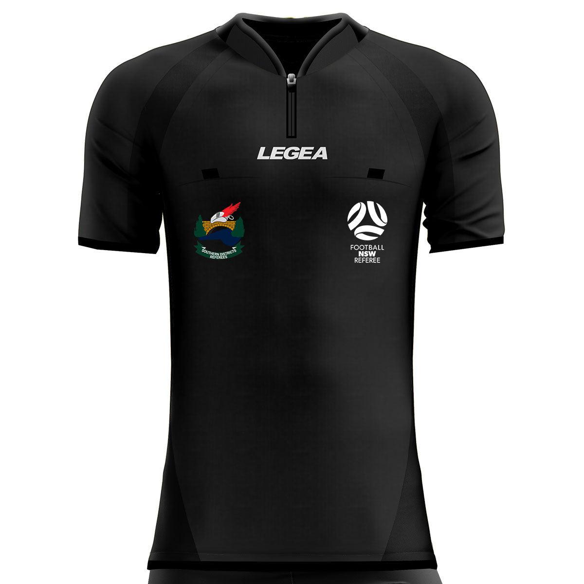 Southern Districts Arbitro Drive Referee Jersey Black - Legea Australia