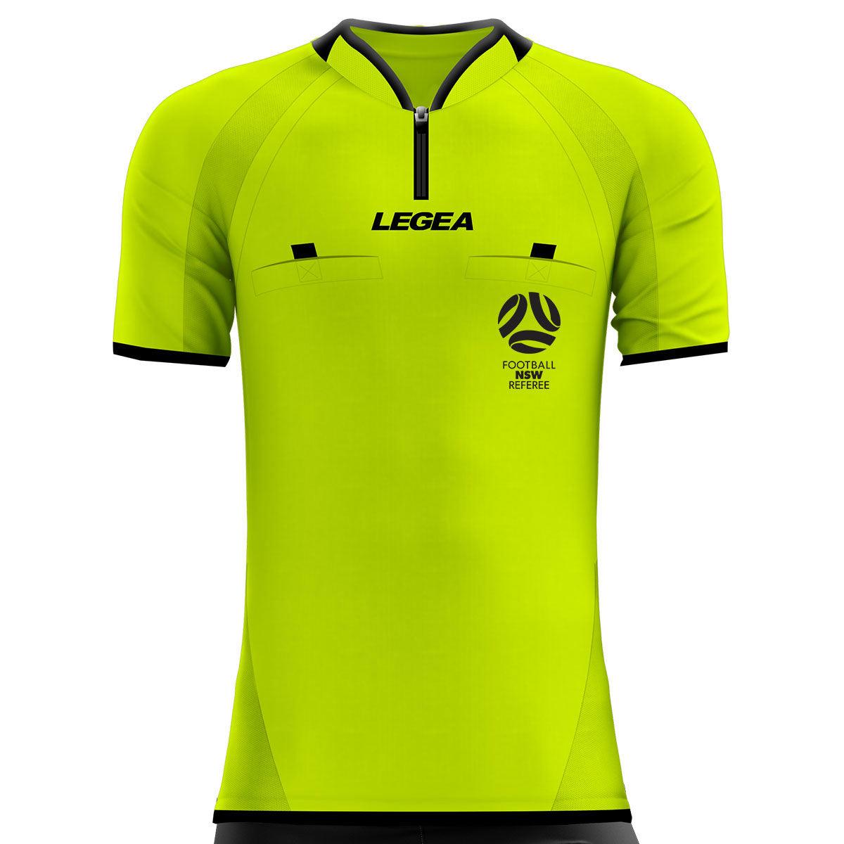 Central Coast Football Referees Arbitro Drive Referee Jersey Yellow - Legea Australia