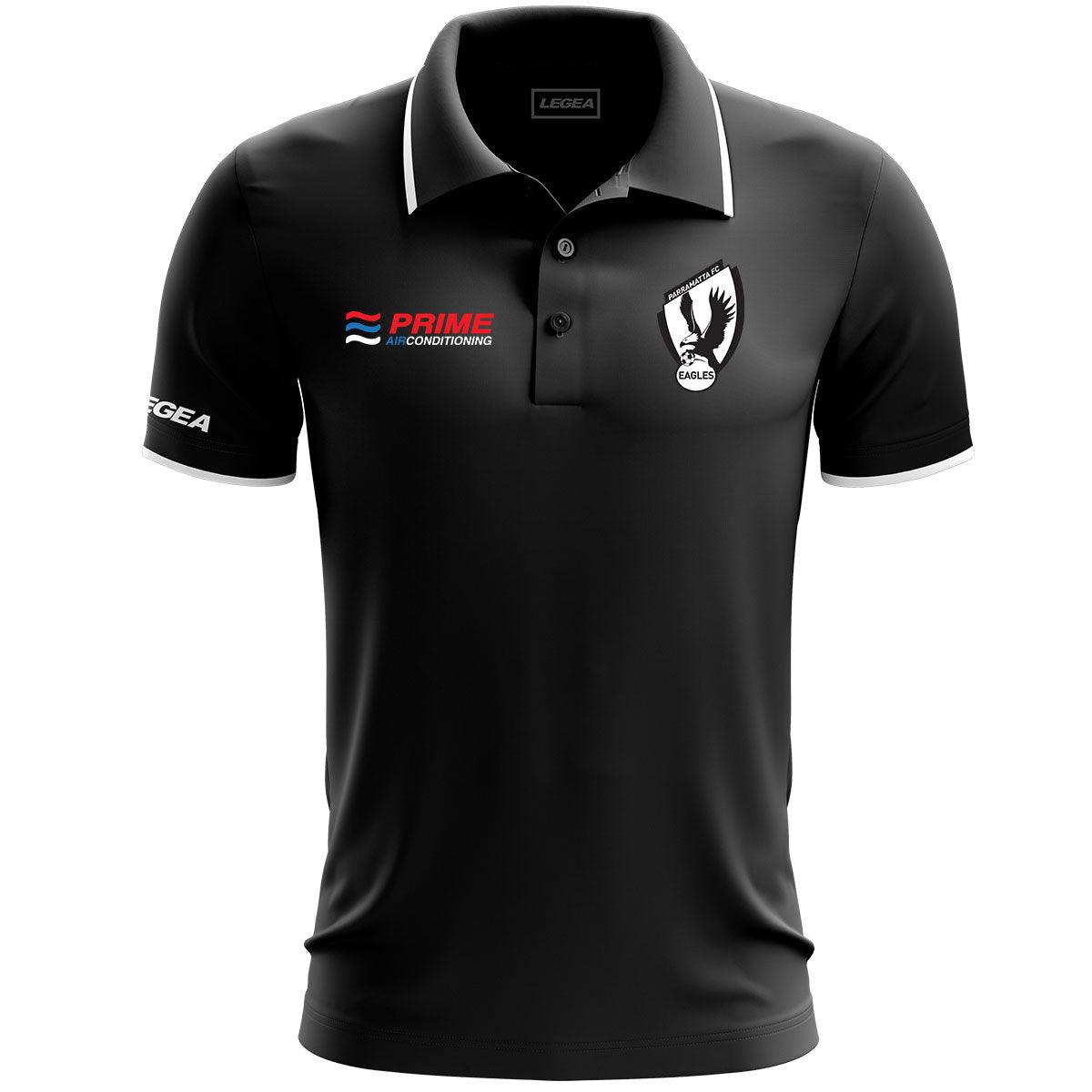 Parramatta Eagles Dacca Polo Black / White - Legea Australia