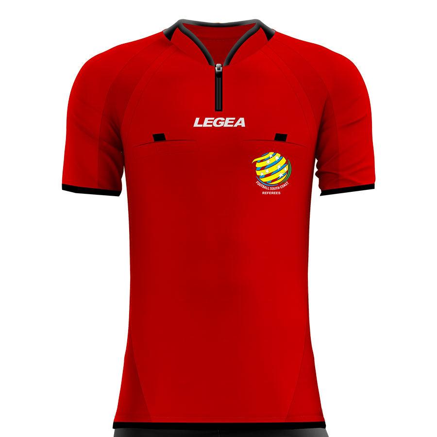 Football South Coast Referees Arbitro Drive Referee Jersey Red - Legea Australia