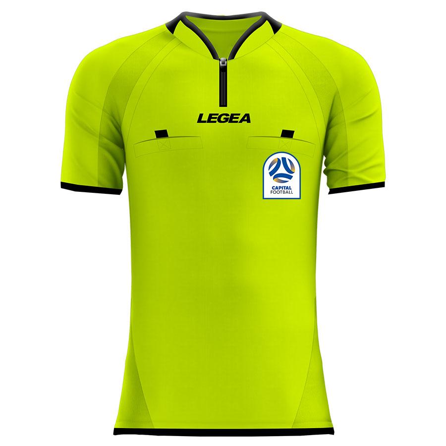 Capital Football Referees Arbitro Drive Jersey Short Sleeve - Legea Australia