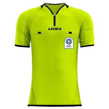 Capital Football Referees Arbitro Drive Jersey Short Sleeve - Legea Australia