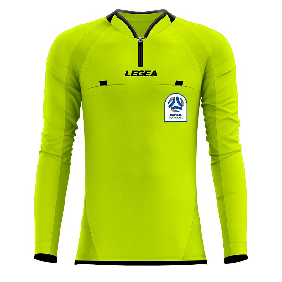 Capital Football Referees Arbitro Drive Jersey Long Sleeve - Legea Australia