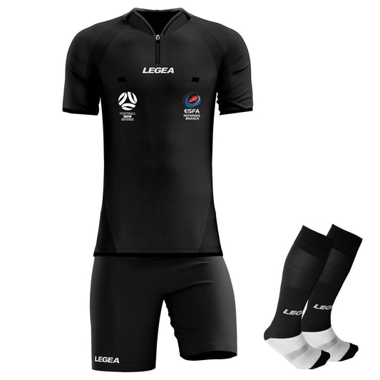 Eastern Suburbs Arbitro Drive Referee Kit Black - Legea Australia