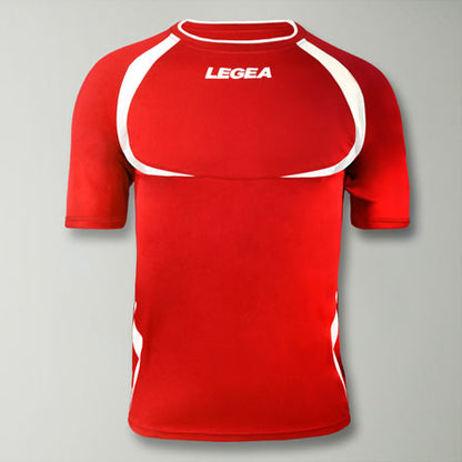 Legea Taipei Short Sleeve Jersey Red / White 3XS